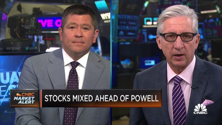 Stocks open mixed ahead of Powell's congressional testimony