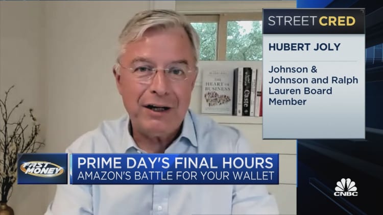 Prime Day wraps up and fmr. BBY CEO Hubert Joly gives his outlook for retailers