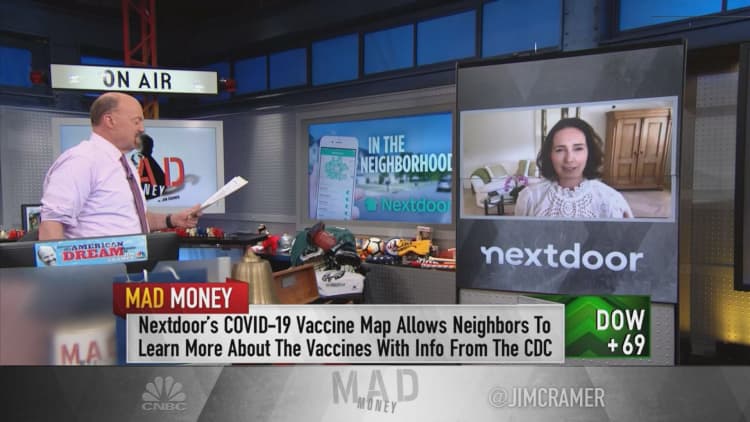 Nextdoor CEO on using local pastors, high school coaches to boost vaccination rates