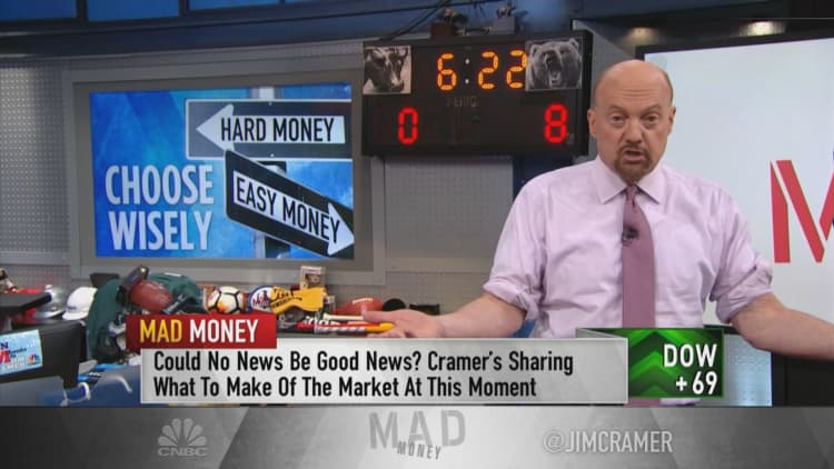 Jim Cramer: Go for the easy money, not the hard money in this environment