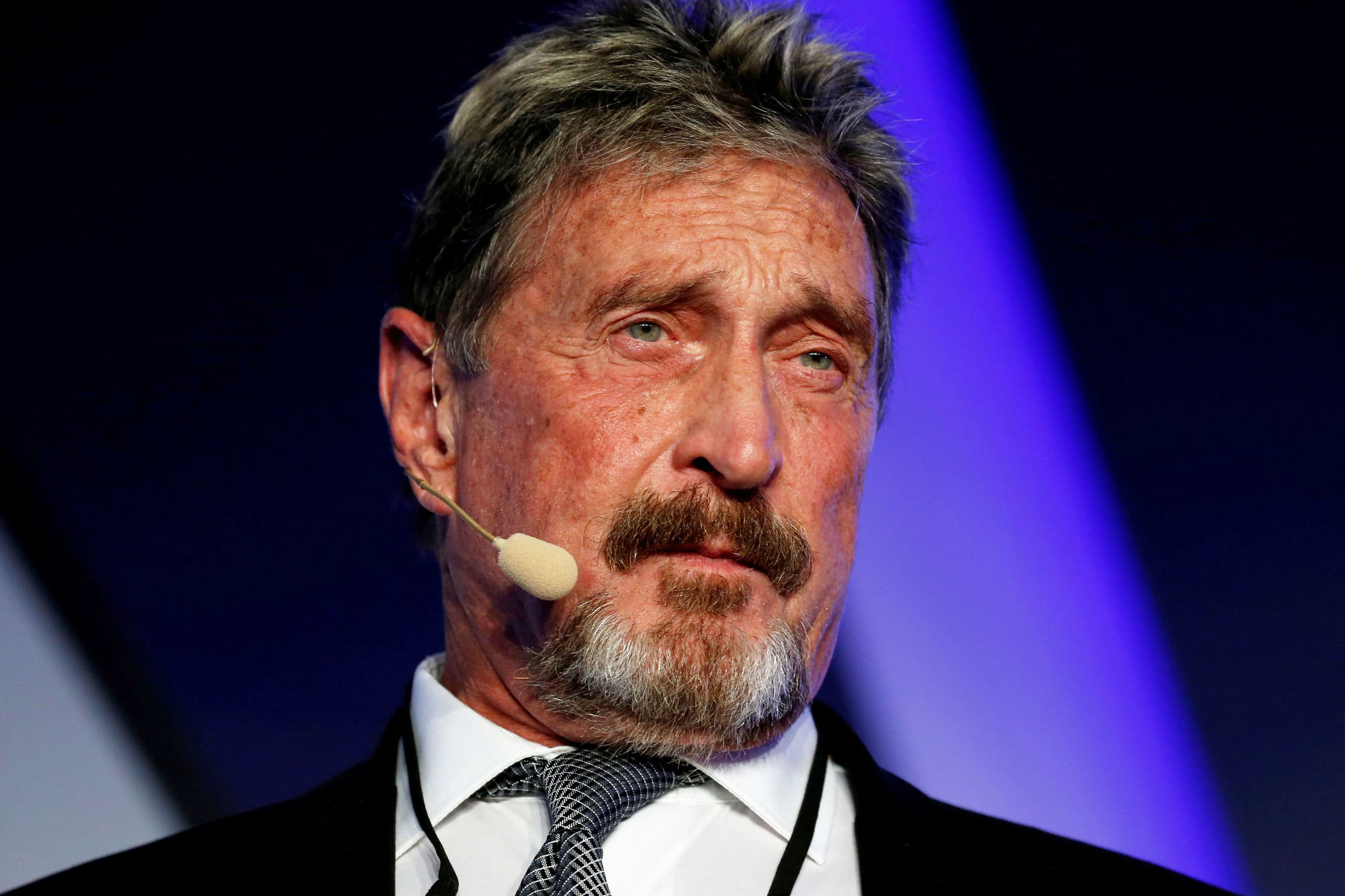 Eccentric antivirus software company founder John McAfee was found dead in his prison cell in Barcelona, Spain, on Wednesday, shortly after Spain'