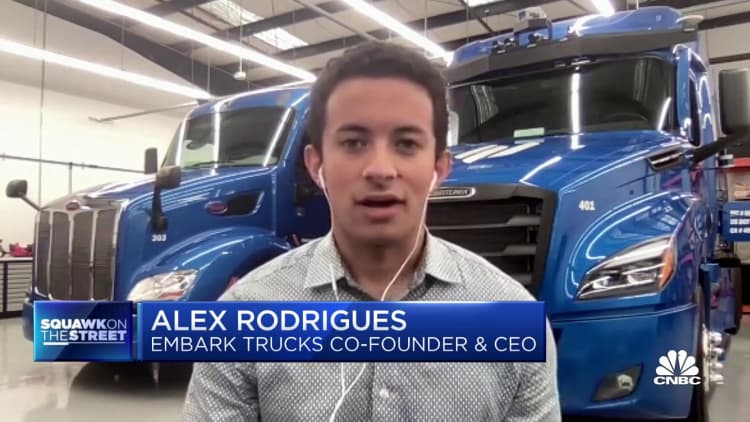 Embark CEO Alex Rodrigues on the future of self-driving trucks