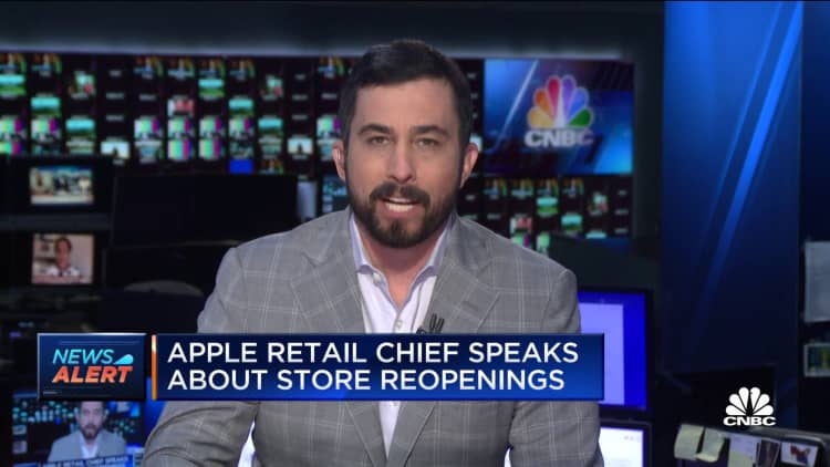 Apple retail chief on stores reopening