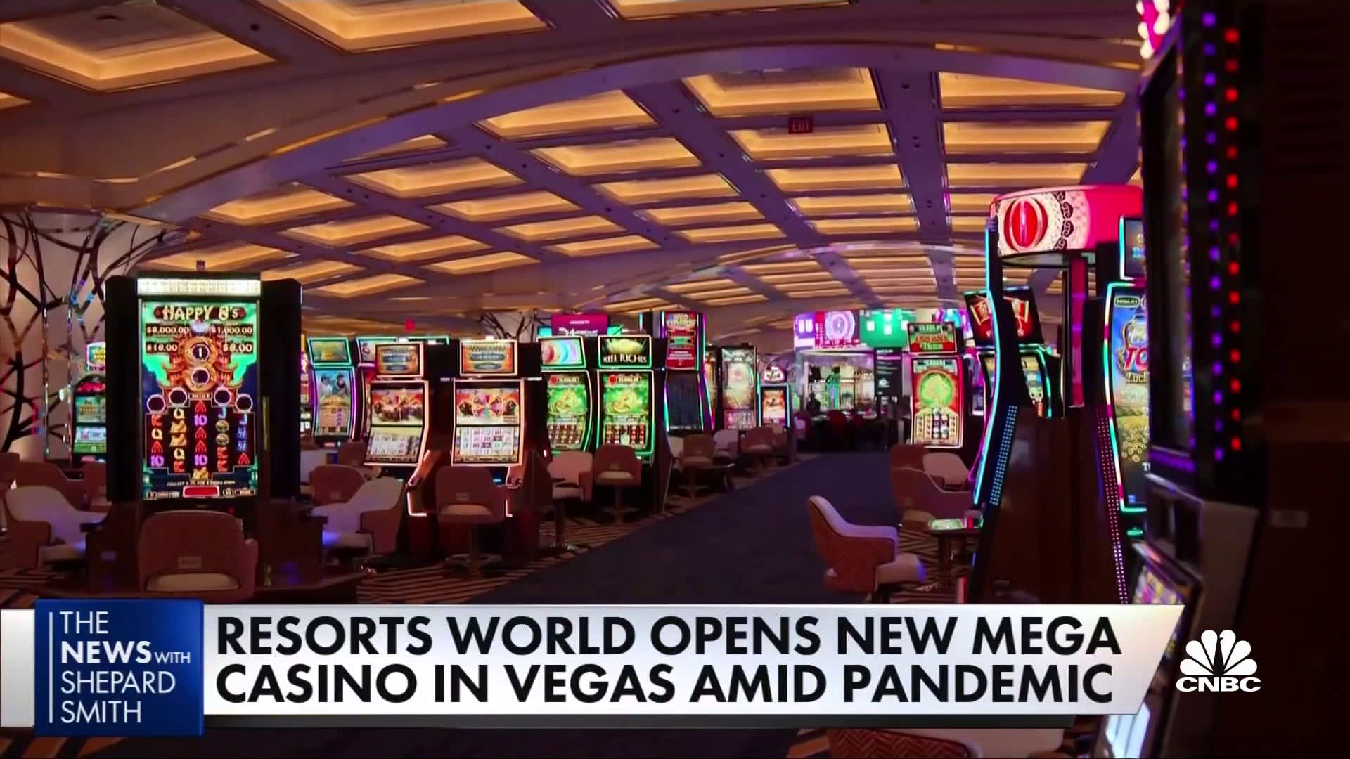 Resorts World opens new mega casino in Las Vegas amid pandemic