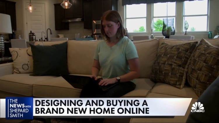 Designing and buying a brand new home online