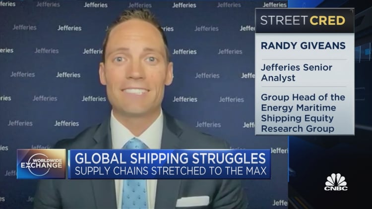 Jefferies' Randy Giveans on the global shipping supply chain