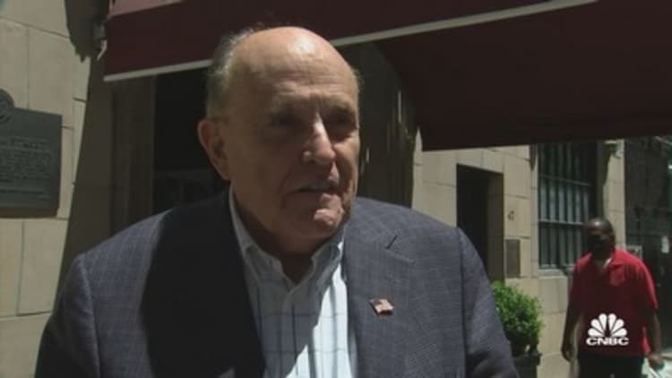 Rudy Giuliani responds to court suspending his license to practice law in New York