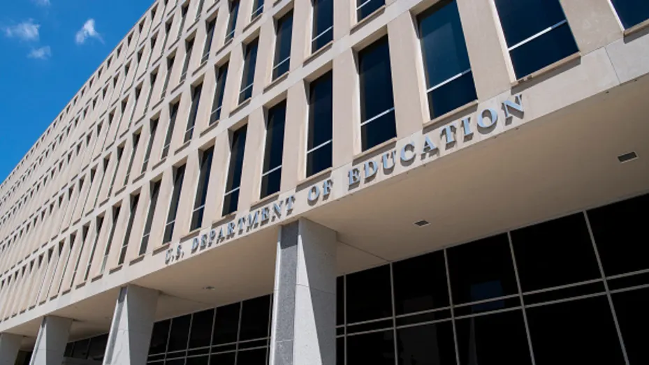 The U.S. Department of Education in Washington, D.C.