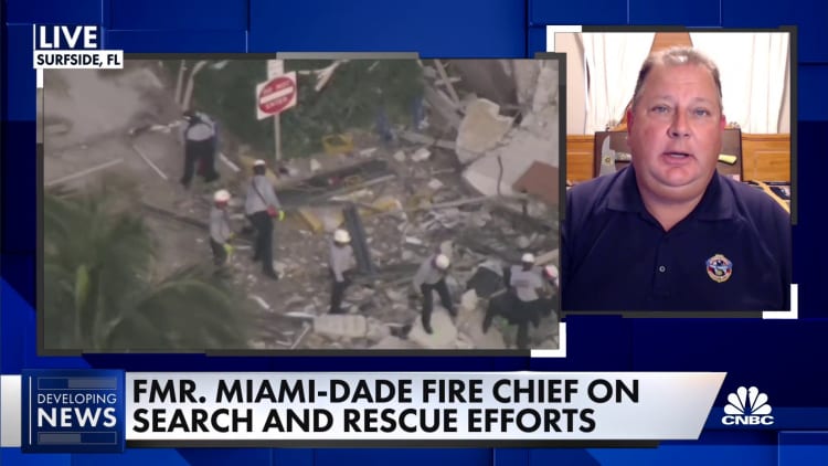 Former Miami-Dade fire chief on search and rescue efforts after building collapse