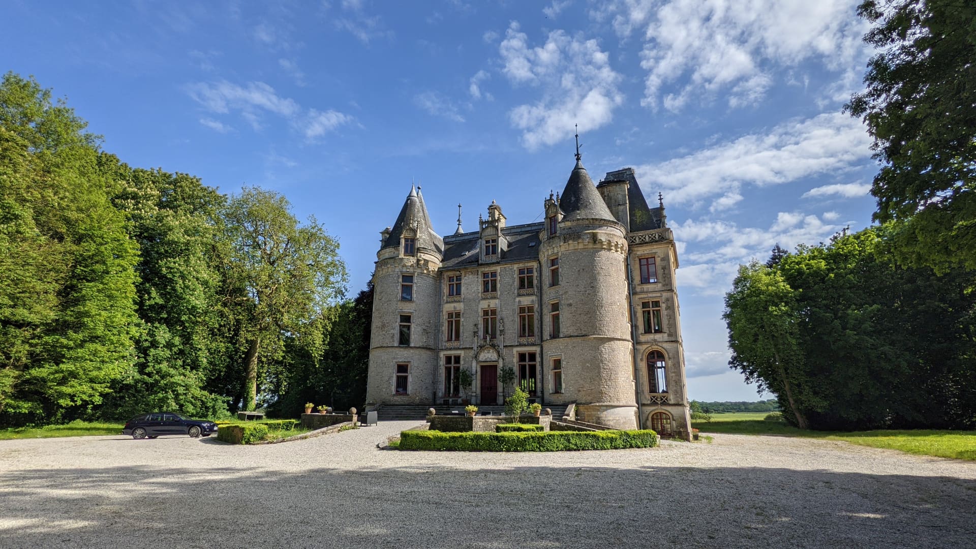 Remote work stays in this castle in Manche, France start at 350 euros ($420) per week.