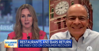 AB InBev CEO on post-pandemic strategy, consumer recovery, olympics