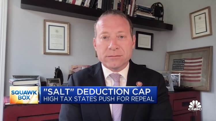 Rep. Josh Gottheimer on his goal to repeal limit on SALT deduction