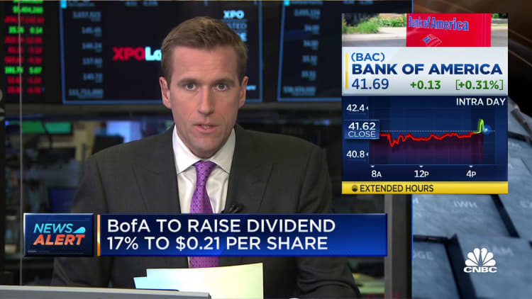 Bank of America and Goldman Sachs both raise dividend