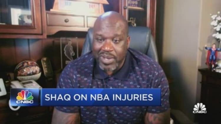 Shaq talks NBA playoffs & investment in esports