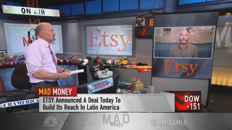Etsy CEO on Elo7 acquisition, South America expansion, cryptocurrency and carbon initiative