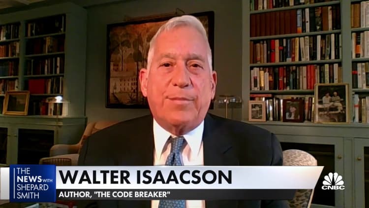 Crispr breakthrough will allow treatments to be affordable, says Walter Isaacson