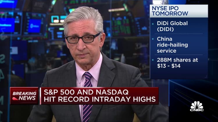 S&P 500 hits new record high at open, led by bank stocks