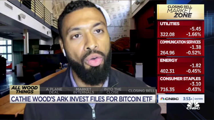 A lot of people want to use options to trade volatility in bitcoin, says Tastytrade's Jones
