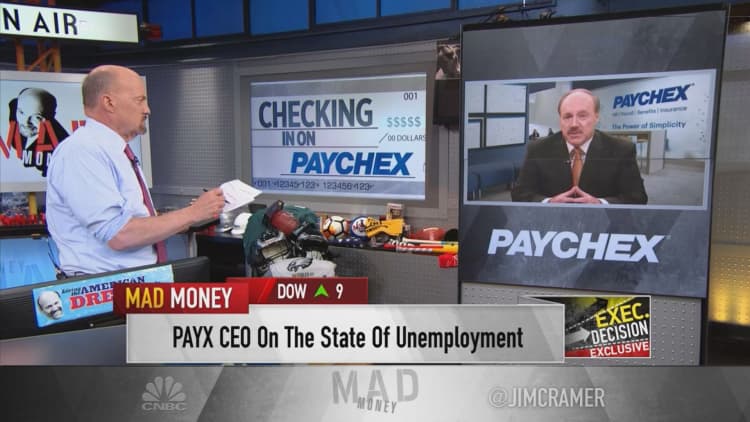 Payroll-firm Paychex CEO on the relationship between jobless benefits and hiring