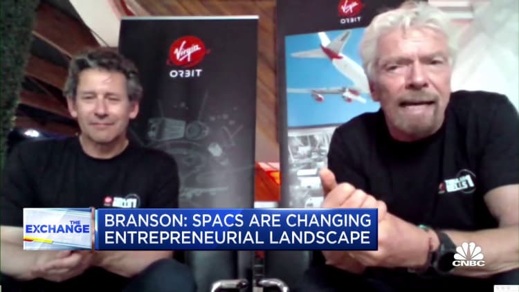 Sir Richard Branson on the success of Virgin Orbit satellite launch