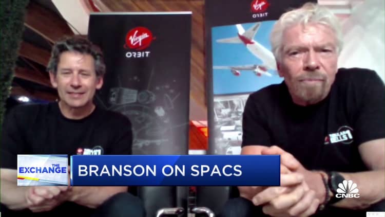 Watch CNBC's full interview with Sir Richard Branson, Virgin Orbit CEO Dan Hart
