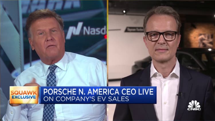 Porsche North America CEO on surging sales for all-electric Taycan