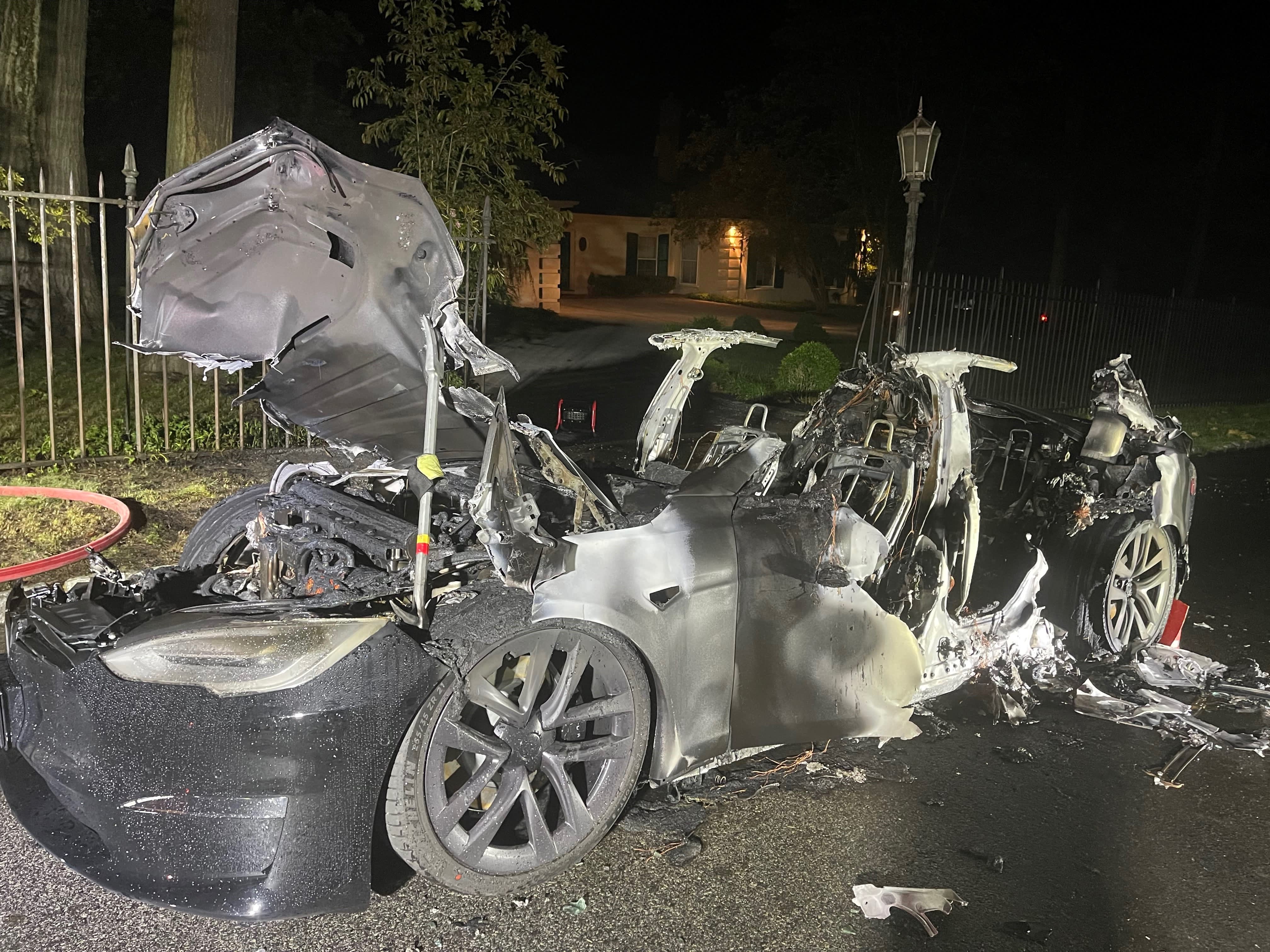 Tesla Model S Plaid caught fire while being driven: fire chief