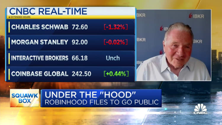 Interactive Brokers' Peterffy: Robinhood could be one of the greatest meme stocks of the future