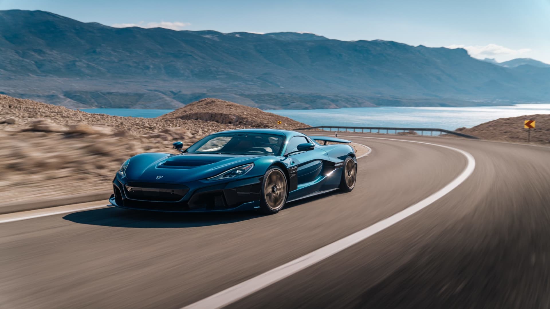 Take a look at the powerful and easy-to-drive $2.1 million Rimac Nevera electric hypercar