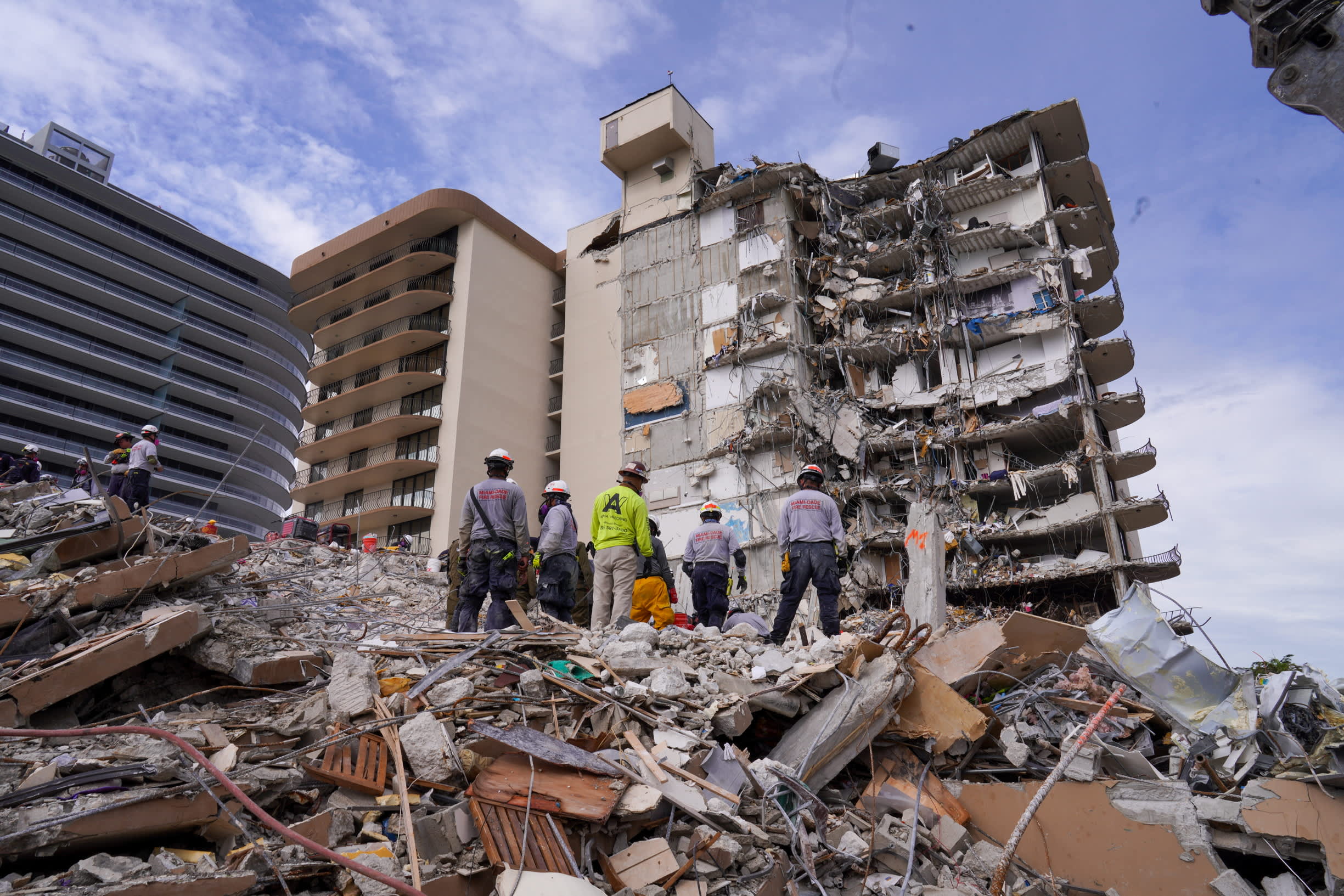 Death toll rises to 24 in Florida condo collapse, building demolition to proceed..