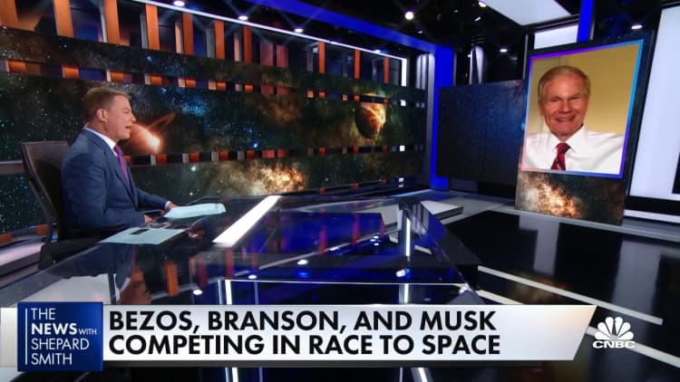 NASA chief Bill Nelson on the new billionaire space race between Musk, Bezos and Branson