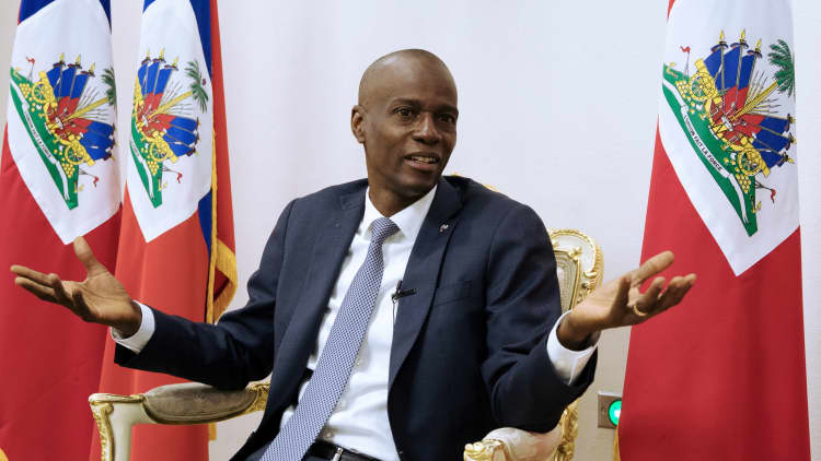 Haiti President Jovenel Moïse has been assassinated at home