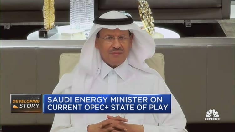 Saudi Energy Minister: We need to be careful not to overdo it