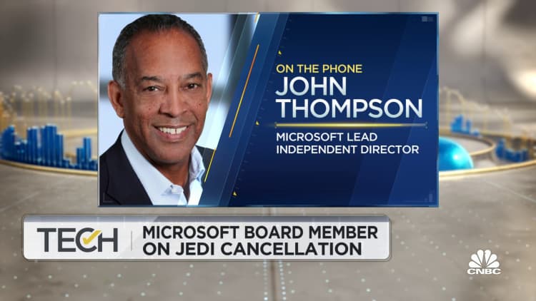 Microsoft's John Thompson: CEO Satya Nadella 'earned the right to be chairman'