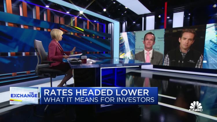 Two pros on how investors can position themselves based on drop in yields