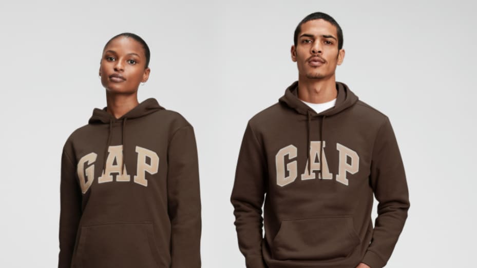 After it went viral on TikTok, Gap is relaunching its logo hoodie in a brown color. It's currently available for presale.