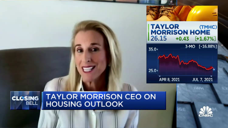 Taylor Morrison CEO Sheryl Palmer on outlook for red-hot housing market