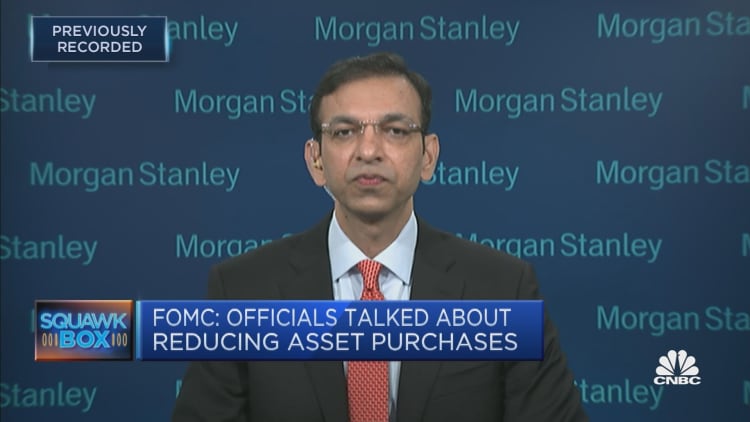 The Fed may not taper faster than anticipated, says Morgan Stanley