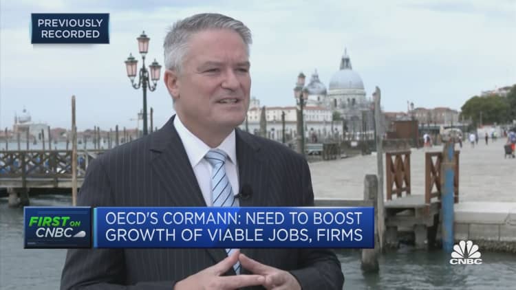 Like virus, 'emissions don't stop at borders,' says OECD's Cormann ahead of G-20
