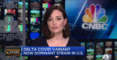 Delta Covid variant now dominant strain in US