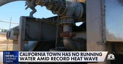 California town has no running water amid record heat wave