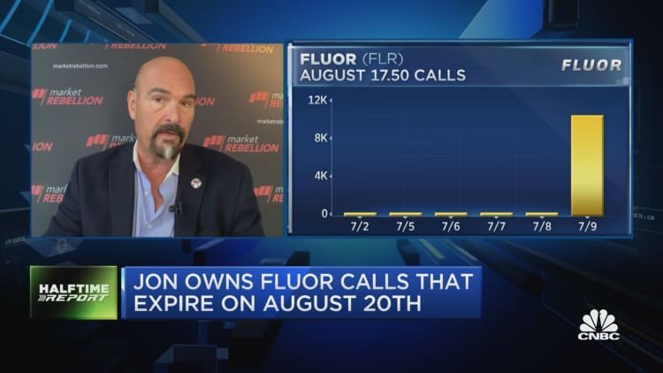 Bulls bet on Fluor. Plus, an update on Oracle calls
