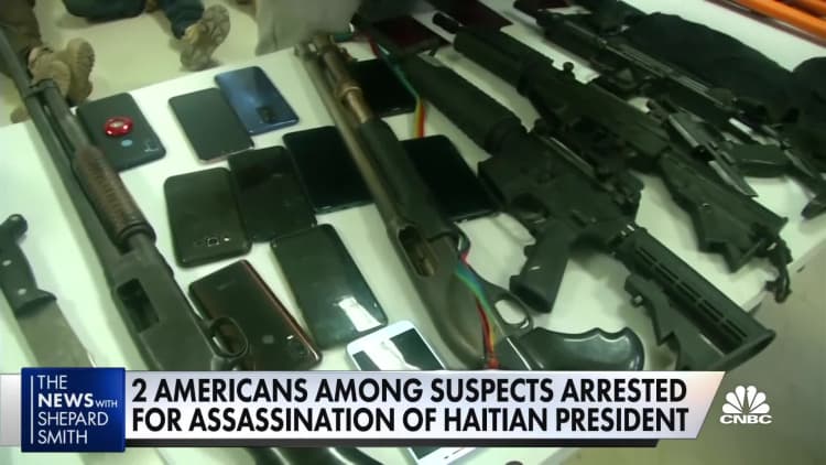Two Americans among suspects arrested for assassination of Haitian president