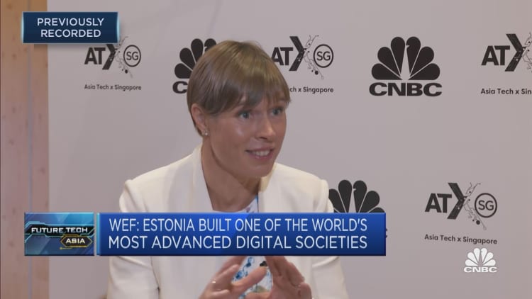 Estonia president on the importance of data privacy in the country's digital society