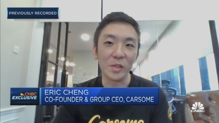 Carsome to become Malaysia's first tech unicorn as it buys iCar Asia stake