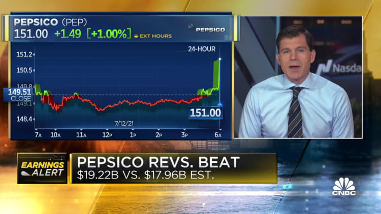 PepsiCo beats earnings expectations, raises forecast