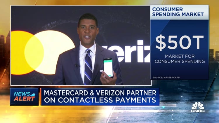Mastercard and Verizon partner on contactless payments