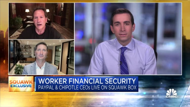 PayPal and Chipotle team up on combating worker financial security