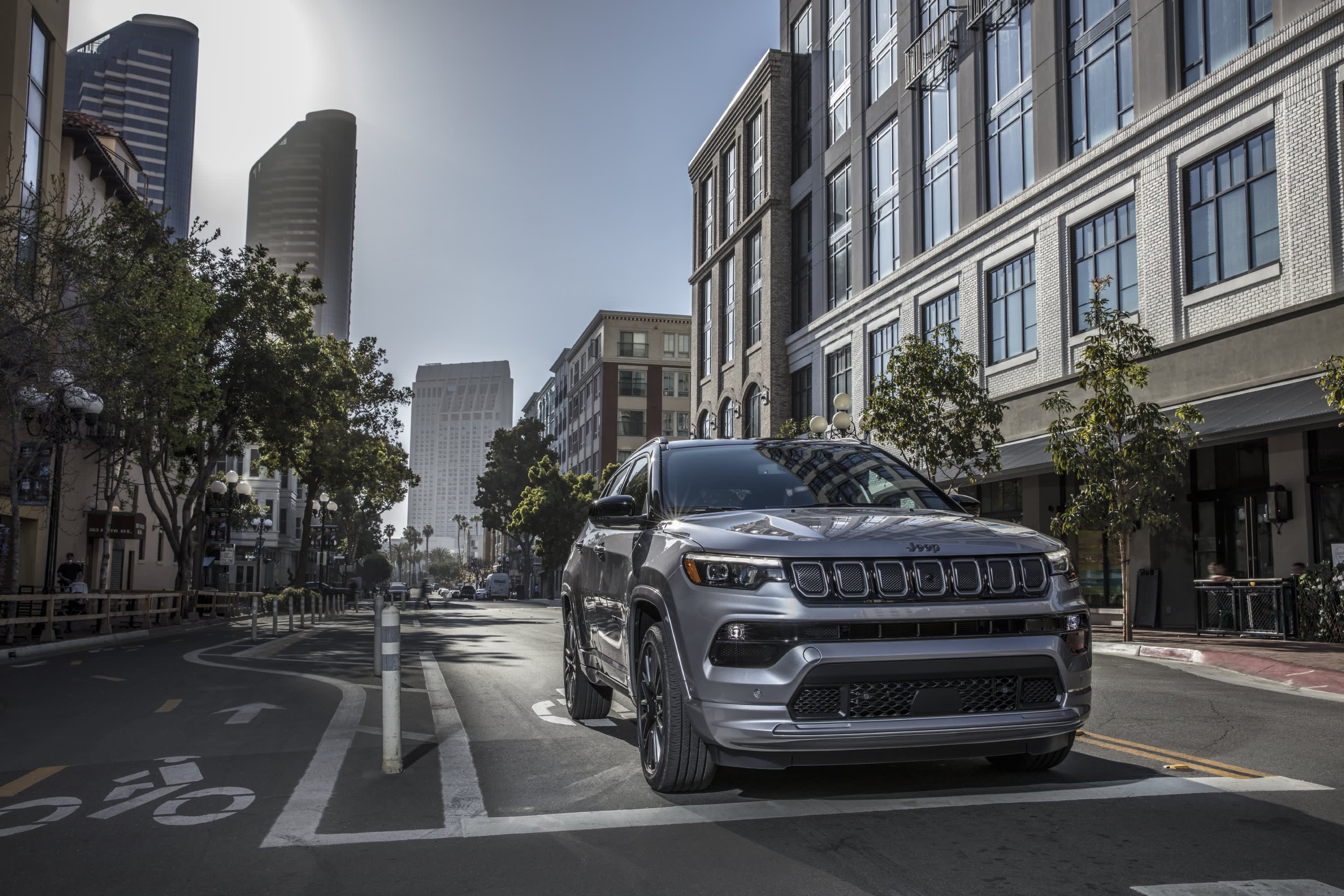 Jeep unveils new small Compass SUV ahead of EV push