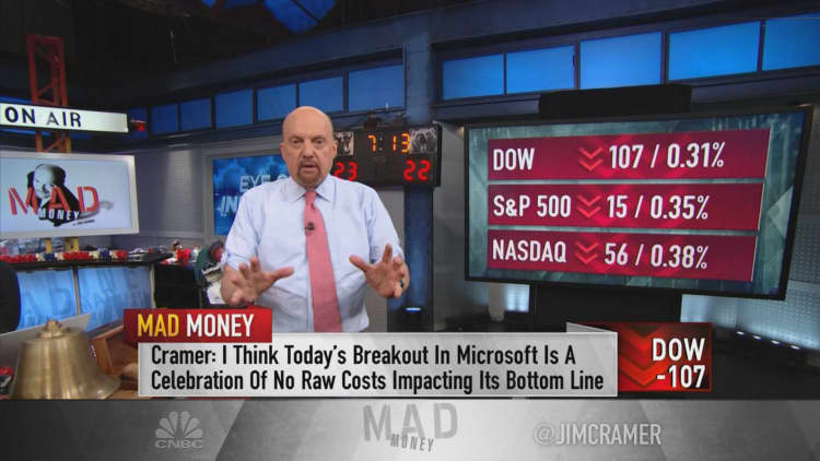 Jim Cramer: How inflation affects stocks of Alphabet, Microsoft and Apple